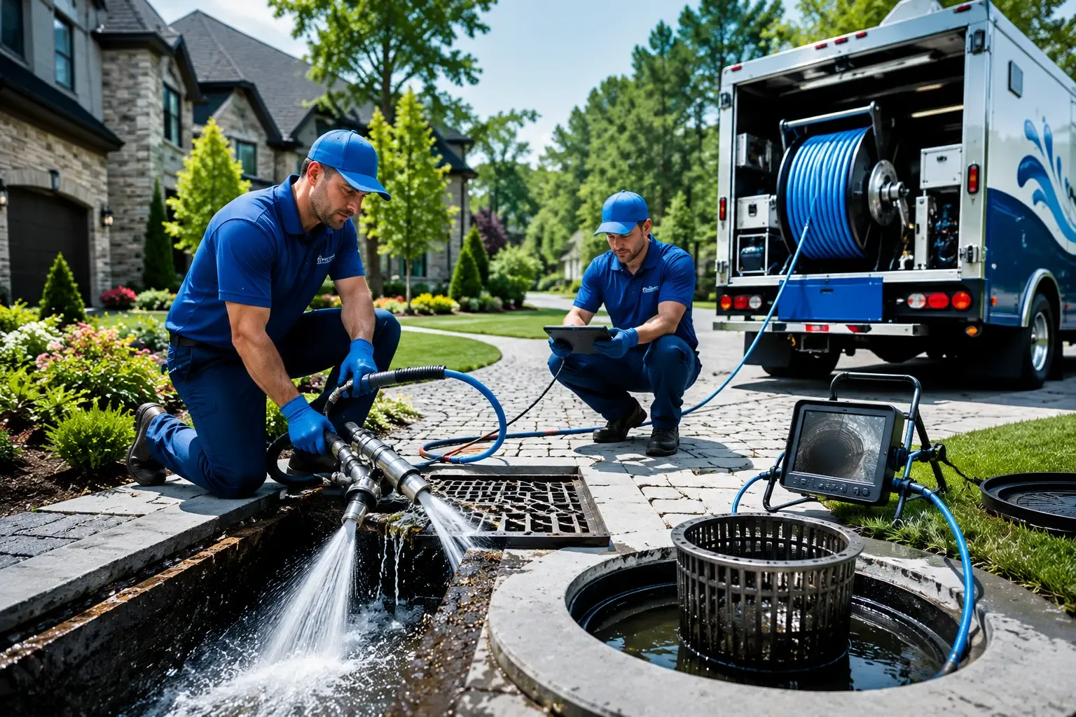 Local outdoor drain cleaning professionals in Clio, MI