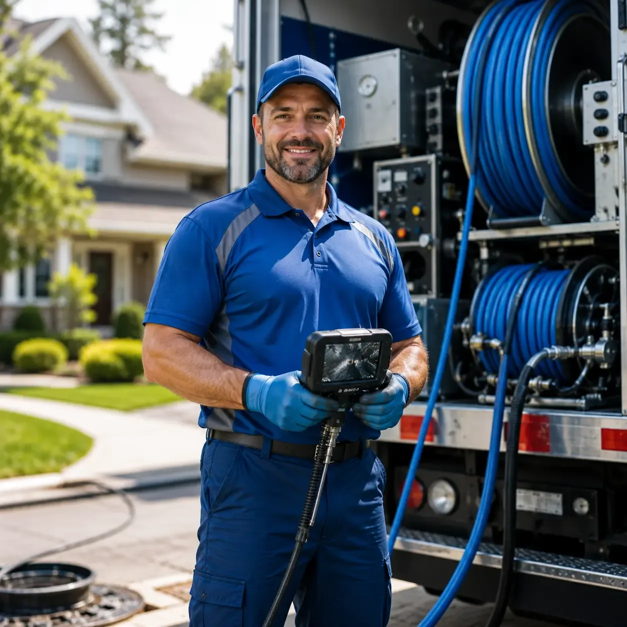 Local outdoor drain cleaning specialists in Clio, MI
